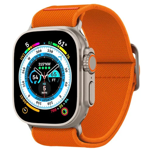 Spigen Fit Lite Ultra dirželis, oranžinis, 42/44/45/49 mm image 1