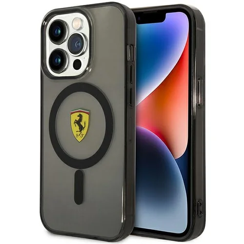 Ferrari FEHMP14LUKK Translucent MagSafe dėklas iPhone 14 Pro 6,1 col. image 1