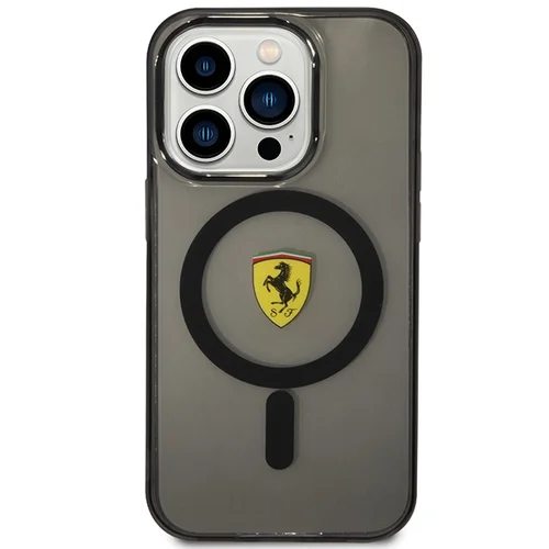 Ferrari FEHMP14LUKK Translucent MagSafe dėklas iPhone 14 Pro 6,1 col. image 3