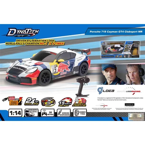 Porsche 718 DHTRC10479B RC automobilis image 2