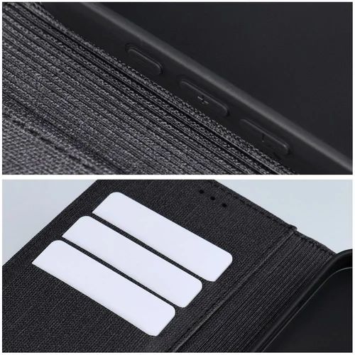 GOMMA dėklas-knyga Xiaomi Redmi Note 14 4G juodas image 3