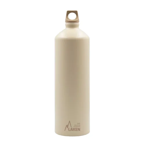 Laken Futura aliuminis butelis 1 L, kreminis image 1