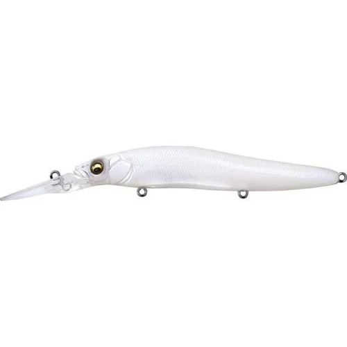 Megabass ONETEN R+1 minnow vobleris 110 mm 14 g FRENCH PEARL OB image 2