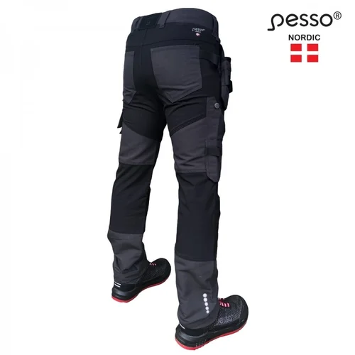 PESSO TITAN Flexpro KD125P Darbo kelnės Juodos 58 image 2