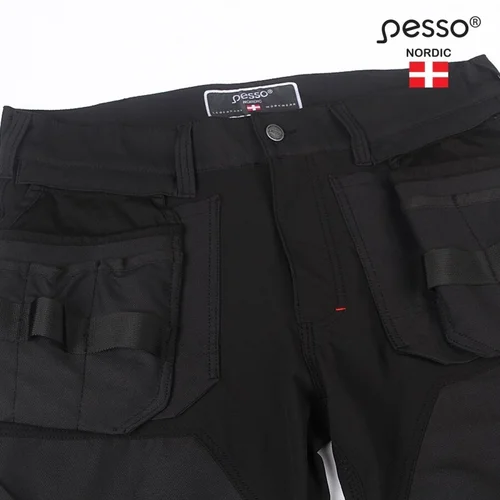 PESSO TITAN Flexpro KD125P Darbo kelnės Juodos 58 image 3