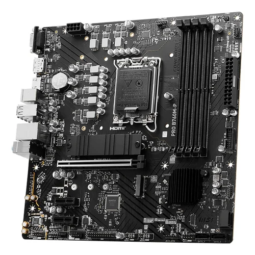 MSI PRO B760M-P LGA 1700 micro ATX motininė plokštė image 3