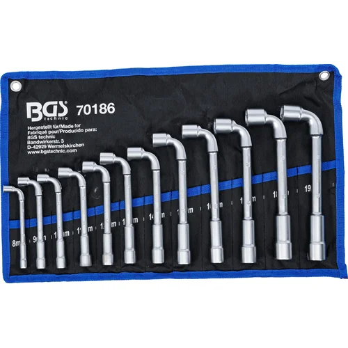 BGS technic 70186 L tipo raktų rinkinys, 8–19 mm image 2