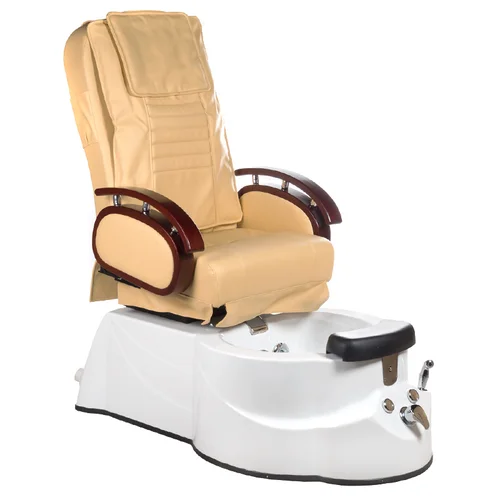 BEAUTY LINE BR-3820D elektrinė podologinė kėdė, smėlio spalvos image 1