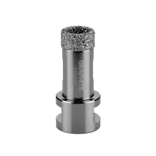 GRAPHITE Deimantinė gręžimo karūnėlė 20 mm x M14 image 1