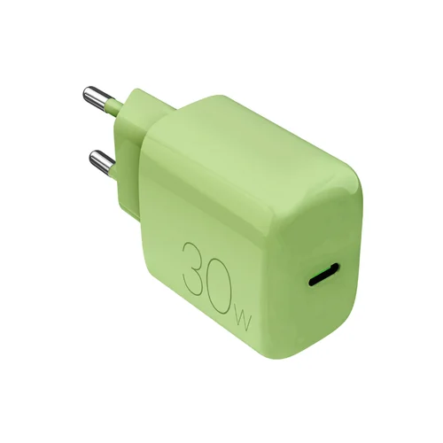Puro Pro Lite 30W USB-C žalias sieninis įkroviklis image 1