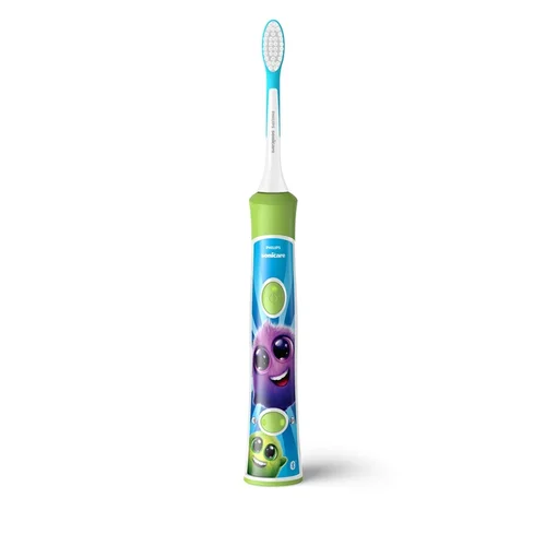 Philips HX6352/11 vaikų dantų šepetėlis, žalias image 2