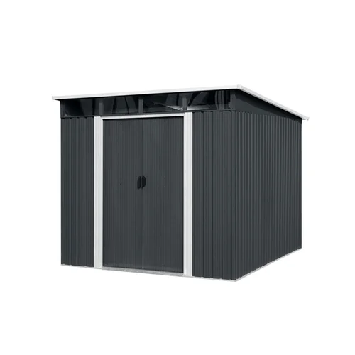 Metalinis sandėliukas su stoglangiu 6,64 m², antracito image 1