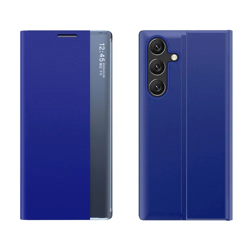 Hurtel Sleep View dėklas Samsung Galaxy A55, mėlynas image 2