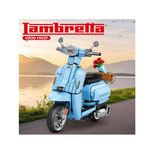 Lambretta V200 Special konstruktoriaus rinkinys, 1169 dalių image 3