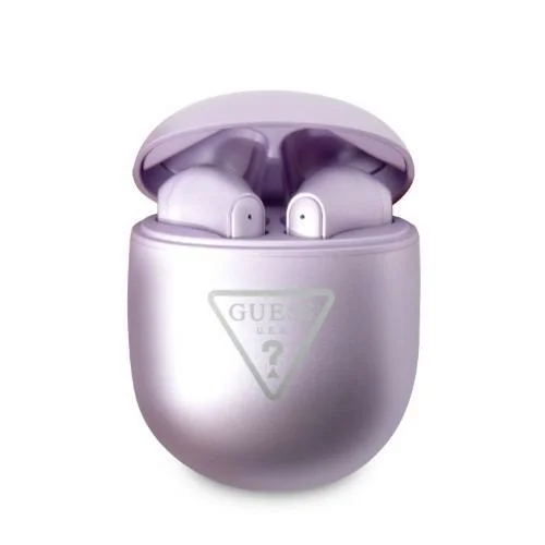 Guess GUTWST82TRU TWS Bluetooth ausinės, violetinės image 1