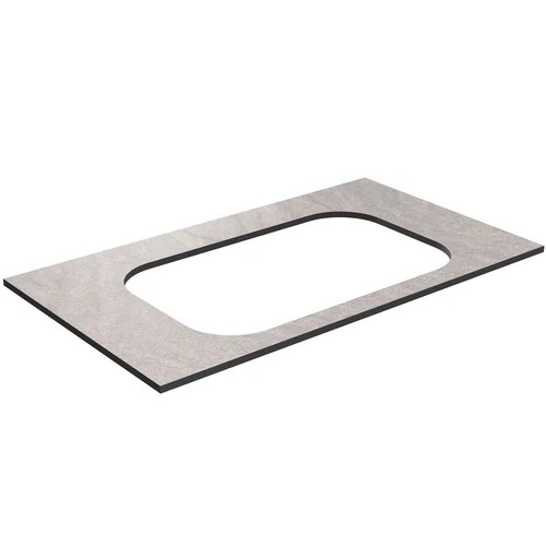Kamė HPL stalviršis MOVADO, 81 cm, matinė balta image 3