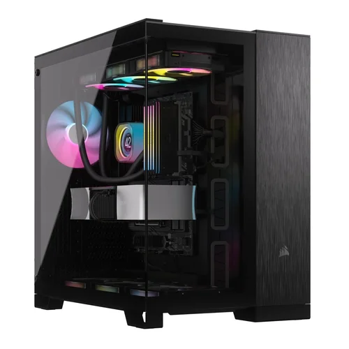 Corsair CC-9011283-WW Midi Tower korpusas, juodas image 1