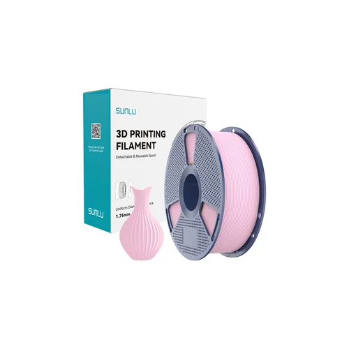 Sunlu PLA Klasikinis Sakura rožinis filamentas 1 kg image 1