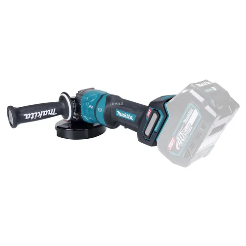 Makita GA050GZ XGT 40Vmax kampinis šlifuoklis 125 mm disko skersmuo image 3