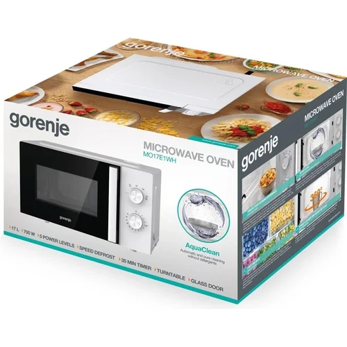 Mikrobangų krosnelė Gorenje MO17E1WH 17 L image 2