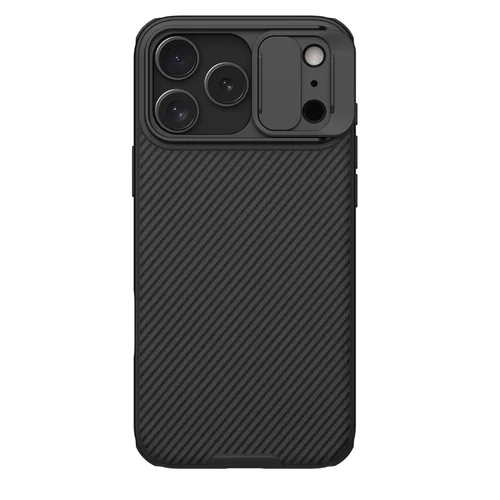Nillkin CamShield Pro MagSafe dėklas iPhone 17 Pro Max, juodas image 1