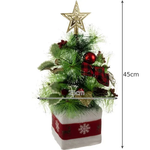 Ruhhy 22591 dirbtinė kalėdinė eglutė 45 cm image 3