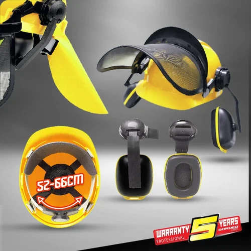 Gardeo Pro apsauginis šalmas su skydeliu, 52–66 cm image 2