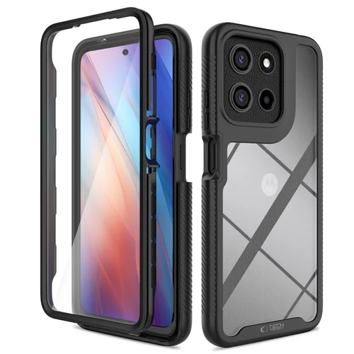 Tech-Protect Defense dėklas Motorola Moto G15, juodas image 1