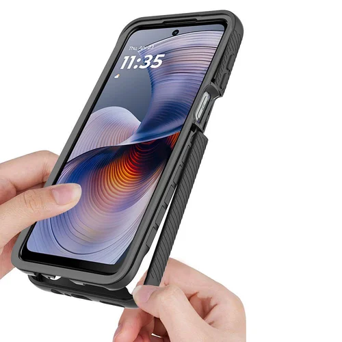 Tech-Protect Defense dėklas Motorola Moto G15, juodas image 2