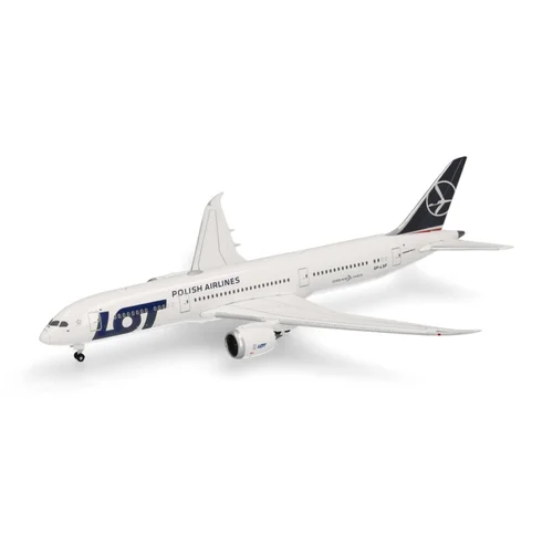 Herpa LOT Polish Boeing 787-9 Dreamliner 1:500 image 1