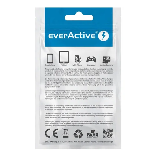 everActive CBS-1CB USB-C kabelis 1 m, juodas, 3 A image 2