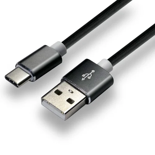 everActive CBS-1CB USB-C kabelis 1 m, juodas, 3 A image 3