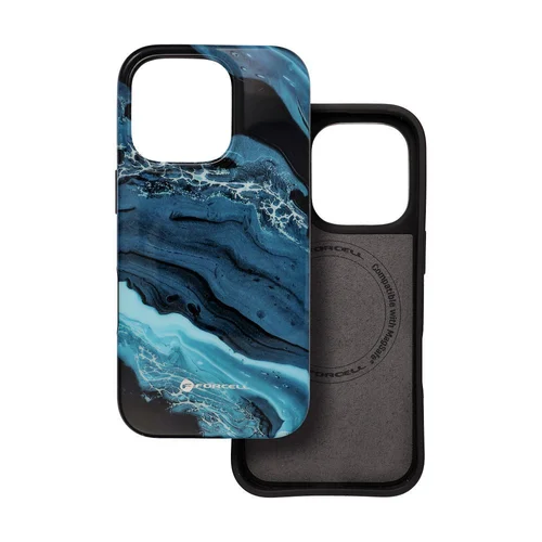 FORCELL F-PROTECT Mirage dėklas iPhone 15 Pro Max, gili jūra image 3