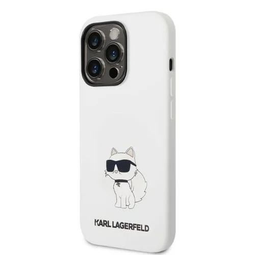 Karl Lagerfeld KLHMP14XSNCHBCH baltas dėklas iPhone 14 Pro Max image 2