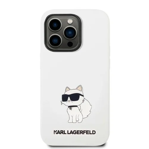 Karl Lagerfeld KLHMP14XSNCHBCH baltas dėklas iPhone 14 Pro Max image 3