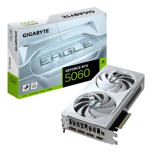 GIGABYTE GeForce RTX 5060 EAGLE OC ICE 8G, 8 GB GDDR7 image 1