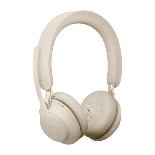 Jabra Evolve2 65 USB-C Stereo UC kreminės su stovu image 2