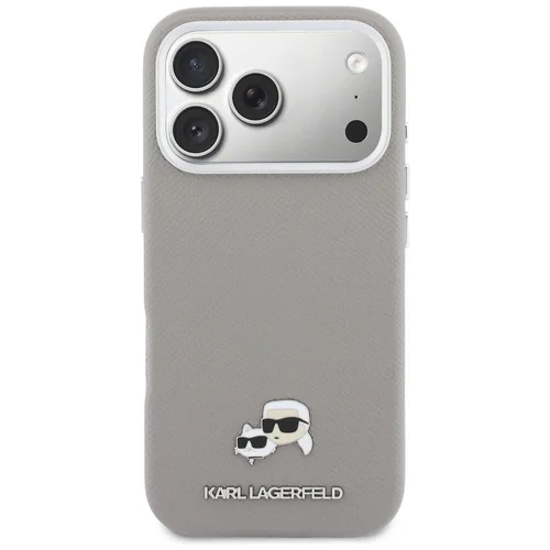 KARL LAGERFELD KLHMP17L6PFKCLG dėklas iPhone 17 Pro, pilkas image 3