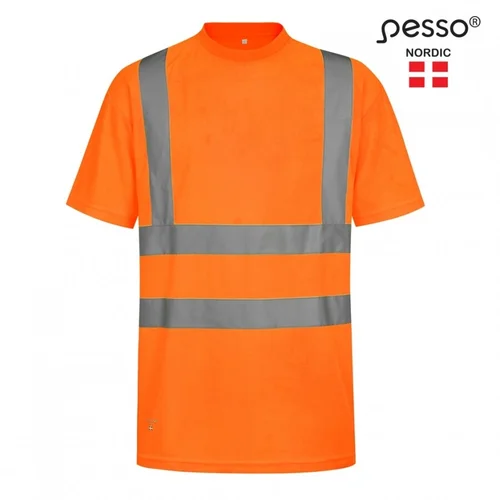 Marškinėliai PESSO HVMOR Hi-vis oranžiniai - M image 1