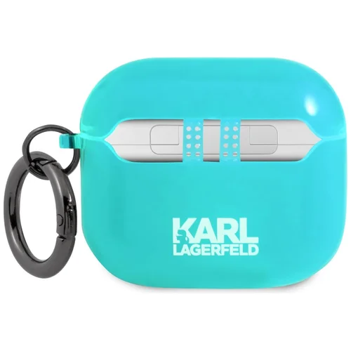 Karl Lagerfeld Choupette Head dėklas AirPods 3, mėlynas image 2