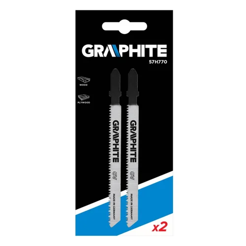 GRAPHITE Pjūkliukai siaurapjūkliui medžiui 75x100 mm 5vnt. image 2