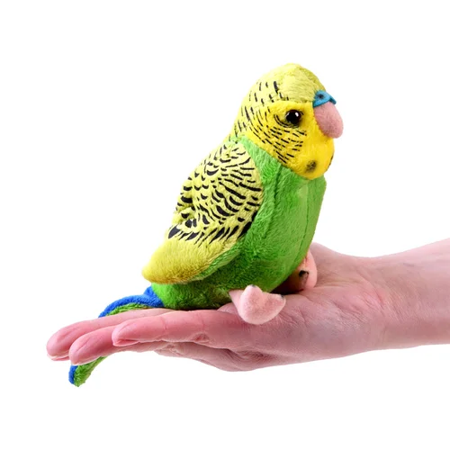 Mascotas žalia banguotoji papūga 13 cm 13847 image 3