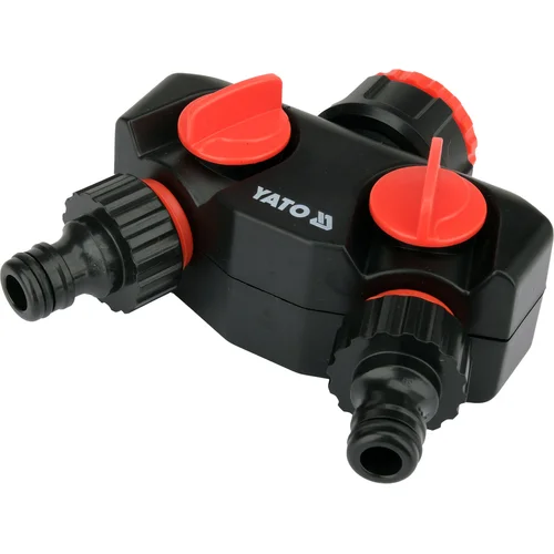 YATO YT-89100 dvigubas čiaupo adapteris G3/4/G1 image 3