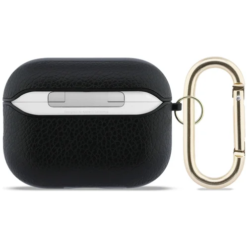 Guess Grained Classic Logo dėklas AirPods Pro 3, juodas image 2
