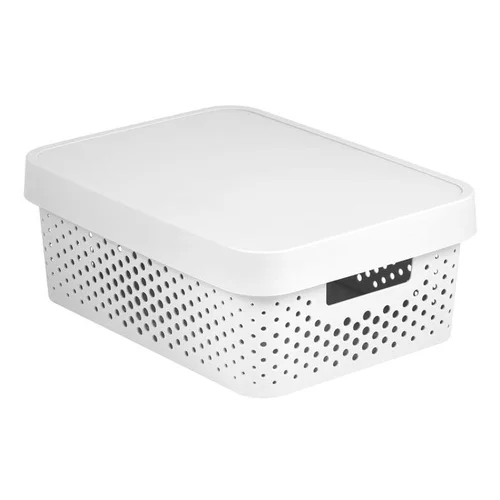 CURVER Daiktadėžė 11 L, Balta, 36×27×14 cm image 1