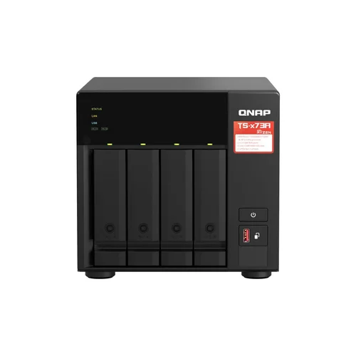 QNAP TS-473A 8 GB DDR4 NAS, juoda image 1