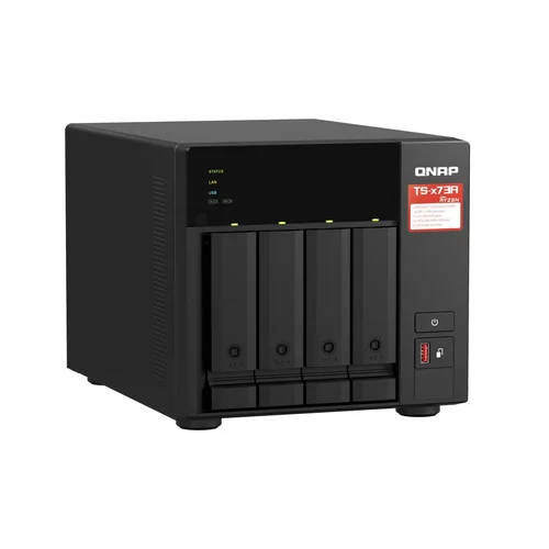 QNAP TS-473A 8 GB DDR4 NAS, juoda image 2