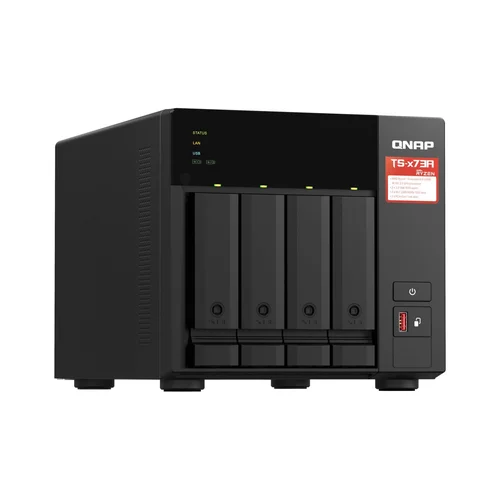 QNAP TS-473A 8 GB DDR4 NAS, juoda image 3