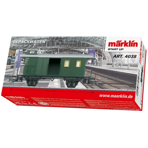 Märklin bagažo vagonas H0 1:87 image 3