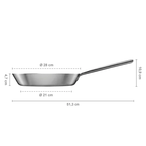 Norden steel keptuvė 28 cm be dangos image 3